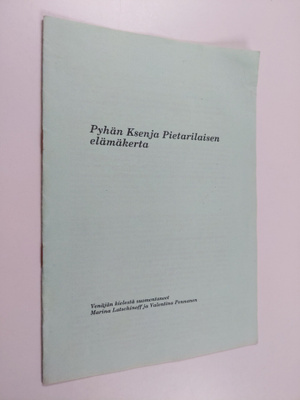 pyhän ksenja pietarilaisen elämänkerta