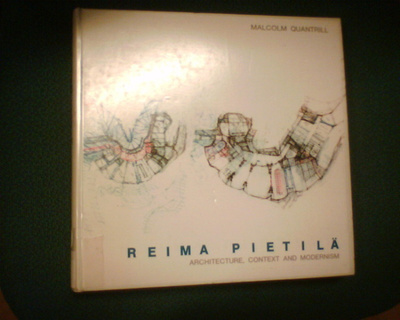Malcolm Quantrill : REIMA PIETILÄ ( 1 p. 1985 ) Sis.pk:t