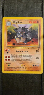 Rhydon #59 Base Set 2 Uncommon Pokemon CCG card