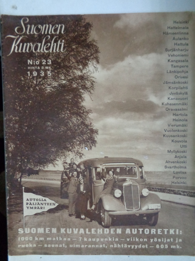 Suomen Kuvalehti Nro 23/1935 (5.11)