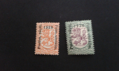 1928 postimerkkinäyttely pari**