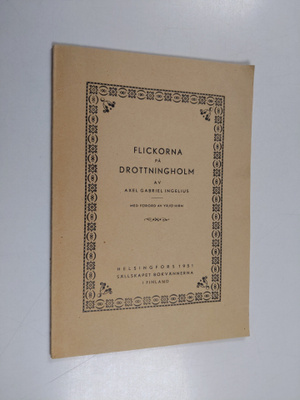 Axel Gabriel Ingelius : Flickorna på Drottningholm (numer...