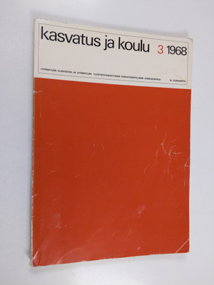 Kasvatus ja koulu 3/1968