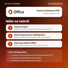 Office Home and Business 2019 PC:lle – pysyvä lisenssi - pikkukuva 2