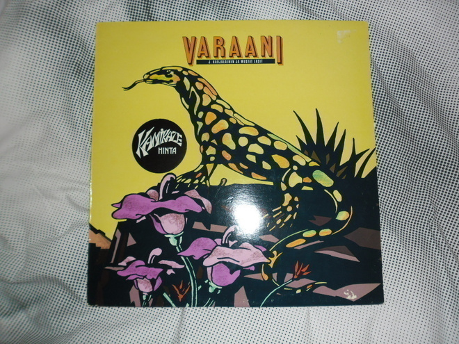 J Karjalainen ja Mustat Lasit  Varaani lp