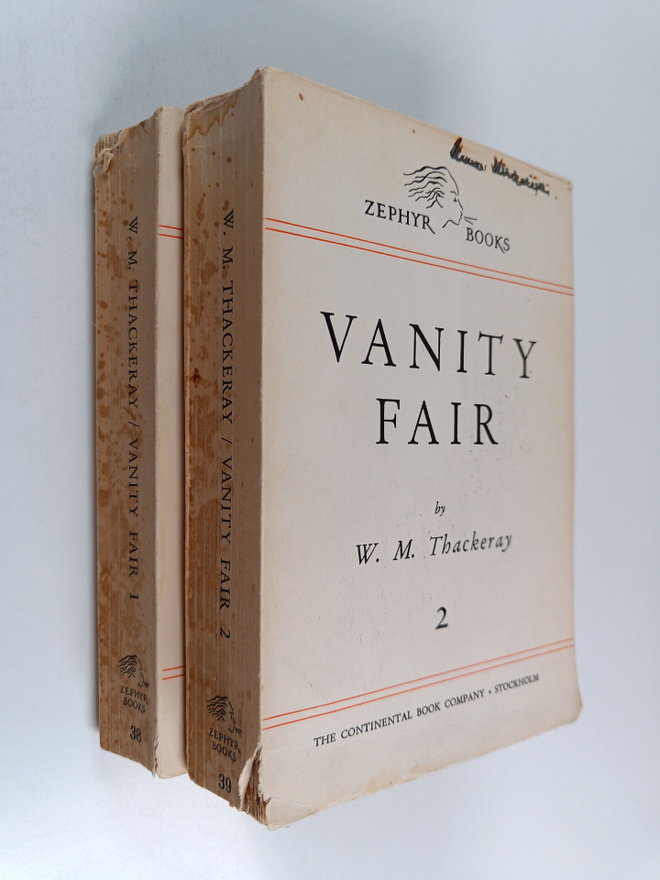 William Makepeace Thackeray : Vanity fair 1-2
