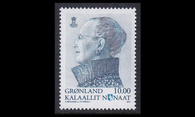 Grönlanti 649 ** Margrethe II 10 Kr (2013)