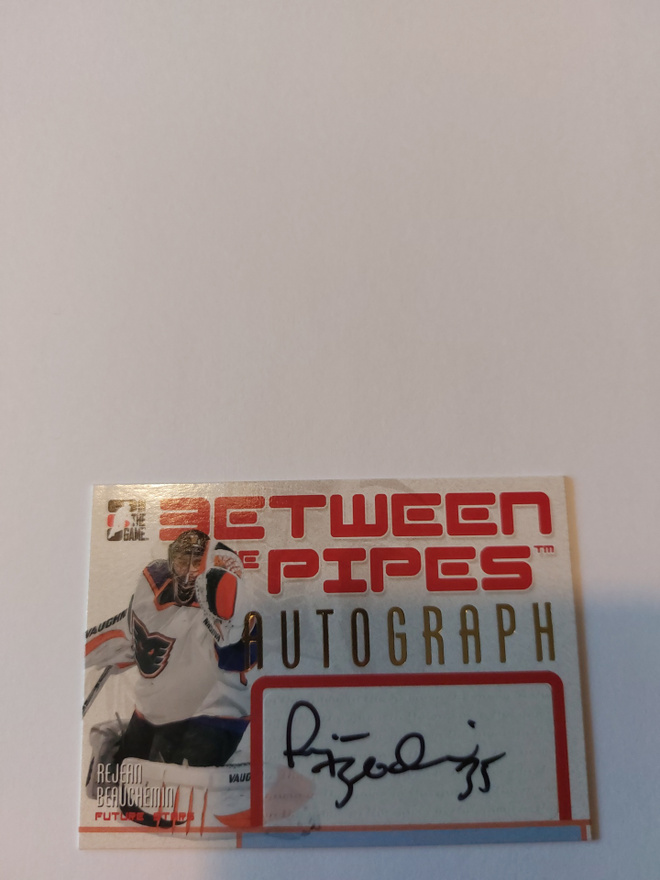 2006-07 Between The Pipes Autographs #ARB Rejean Beauchemin