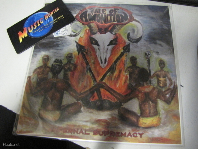 VALE OF AMONITION - INFERNAL SUPREMACY 7'' UUSI+