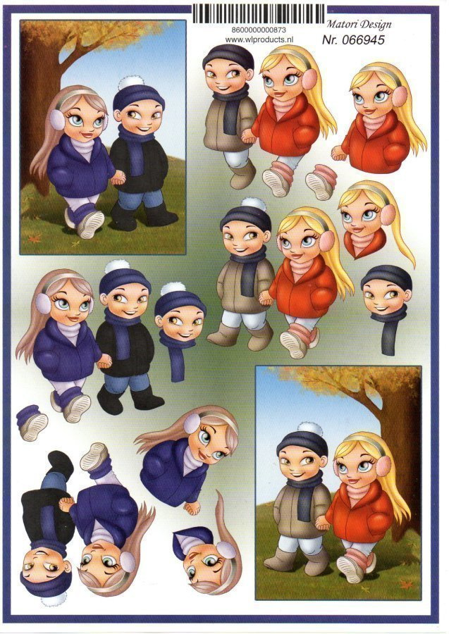 3D "TYTTÖ & POIKA....SYKSYLLÄ"
