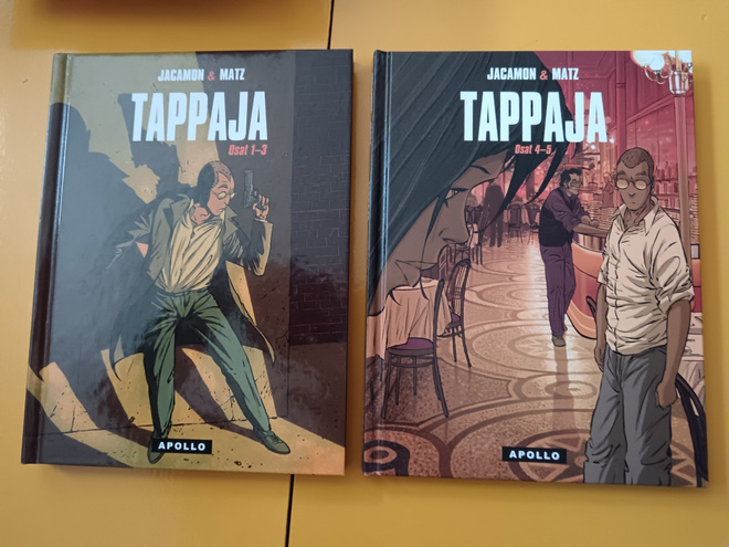 Tappaja 1-3 ja 4-5 Albumit