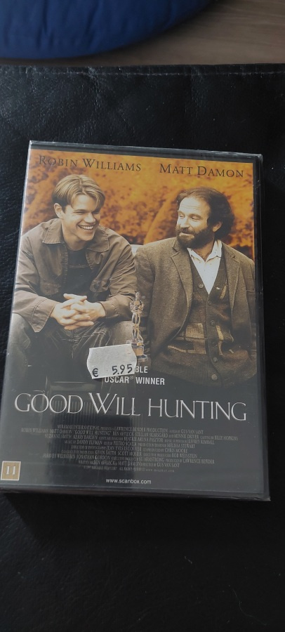 GOOD WILL HUNTING NORDIC DVD(UUSI MUOVEISSA)