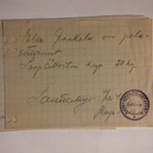 Leipäkortti , maatilakortti, palautuskuitit, 1942-43. - pikkukuva 2
