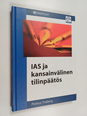 Pontus Troberg : IAS ja kansainvälinen tilinpäätös