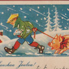 B Uttuslien Mies ja possu - pikkukuva 1