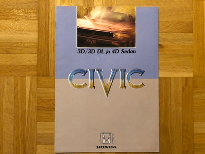 Esite Honda Civic, noin 1983