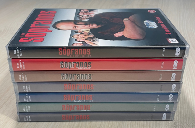 The Sopranos (1999-2007) koko TV-sarja (28DVD) *UUSI*