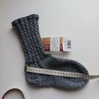 VILLASUKAT 37-38 harmaa • NAKO Pure Sock Plus - pikkukuva 2