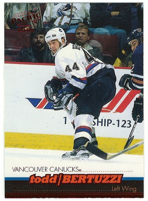 99-00 Pacific Red #420 Todd Bertuzzi