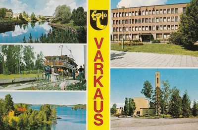 Varkaus, vaakuna sommitelma väri p110