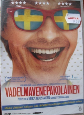 VADELMAVENEPAKOLAINEN DVD UUSI