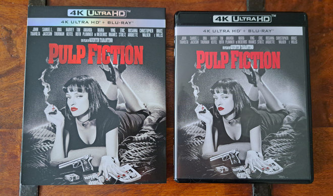 Pulp Fiction: Tarinoita väkivallasta (1994) 4K + Blu-ray