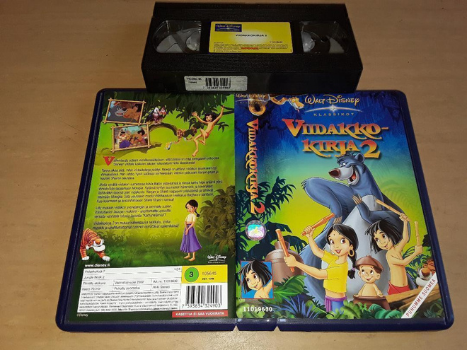 Viidakkokirja 2 - SF VHS (Walt DIsney Klassikot)
