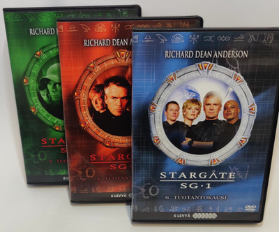 Stargate kaudet 4-6 ( dvd )