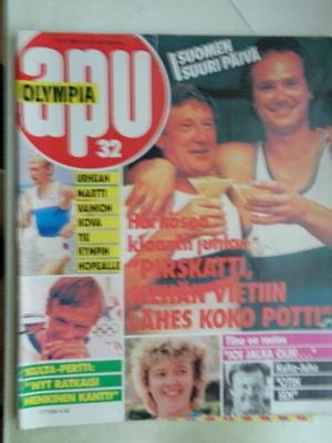 Apu lehti Nro 32/1984 (24.8)