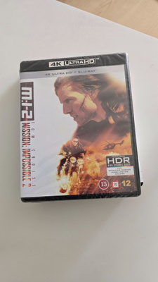 Mission impossible 2 .4k uhd & blu-ray.uusi