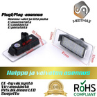 Hyundai / Kia LED rekisterikilven valot — kirkkaan valkoin - pikkukuva 1