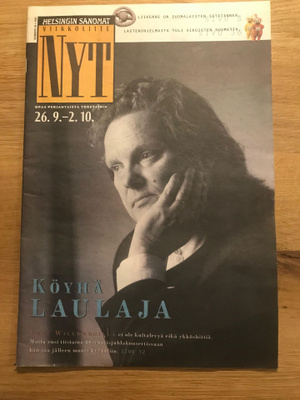 HS Nyt lehti 39/1997 Pepe Willberg kansikuvajuttu