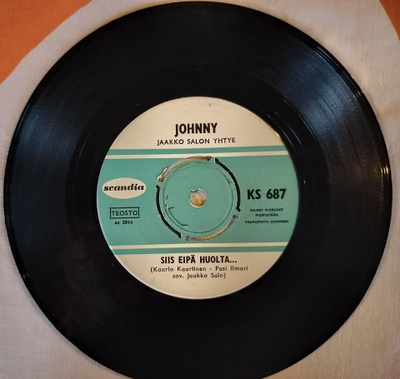 JOHNNY 7”:Siis eipä huolta../Salainen hymy , KS 687 SCANDIA