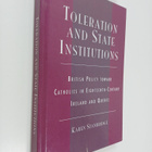 Karen Stanbridge : Toleration and state institutions : Br... - pikkukuva 1