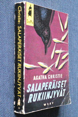 Agatha Christie : Salaperäiset rukiinjyvät (SAPO 2.p. 1960)