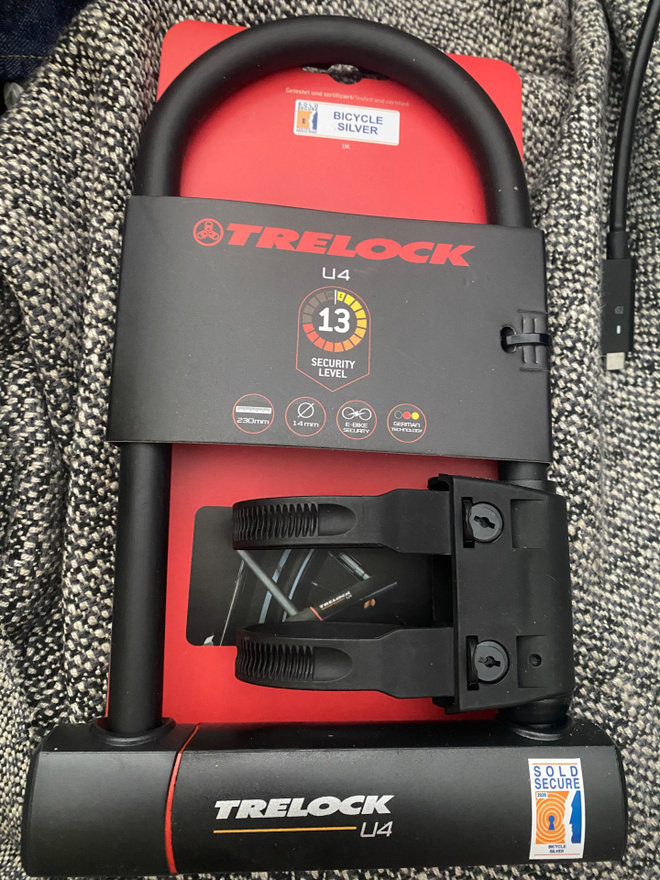 TRELOCK U-lock -sarjan U4