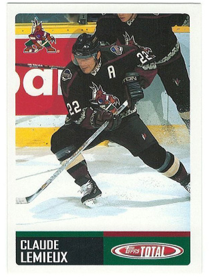 02-03 Topps Total #90 Claude Lemieux