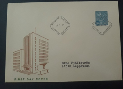 1973  M63 60pen FDC