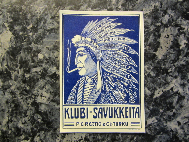 KLUBI SAVUKKEITA RETTIG TURKU ETIKETTI