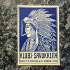KLUBI SAVUKKEITA RETTIG TURKU ETIKETTI - pikkukuva 1