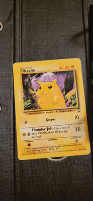 Pikachu #87 Base Set 2 common Pokemon CCG card