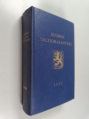Suomen valtiokalenteri vuodeksi 1966