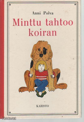 ANNI POLVA MINTTU TAHTOO KOIRAN 1p 1973 kuv.Kari Polviander