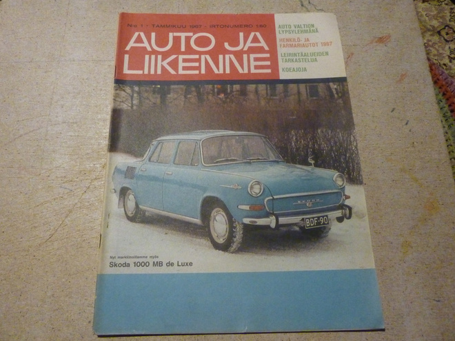 Auto ja Liikenne 1-67  Wartburg