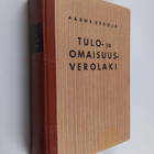Aarne Rekola : Tulo- ja omaisuusverolaki - pikkukuva 1