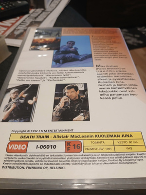 Kuoleman juna ja nebraskan nuori murhaaja vhs