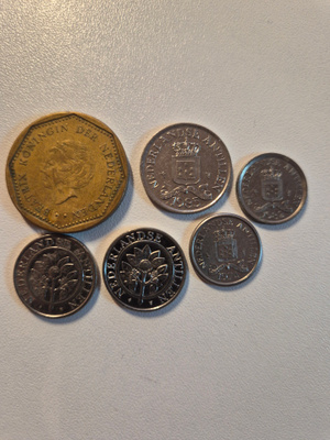 Alankomaiden Antillit eri arvoja, gulden/cents (14480)