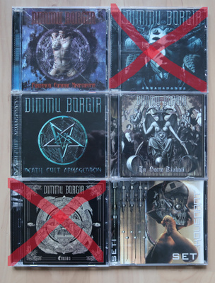 Dimmu Borgir, The Kovenant CD-levysetti