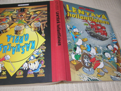 Disney Aku Ankka Lentävä hollantilainen /K.A.S.VA.T.U.S.O.P.