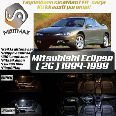 Mitsubishi Eclipse (MK2) Sisätilan LED-sarja 10-
